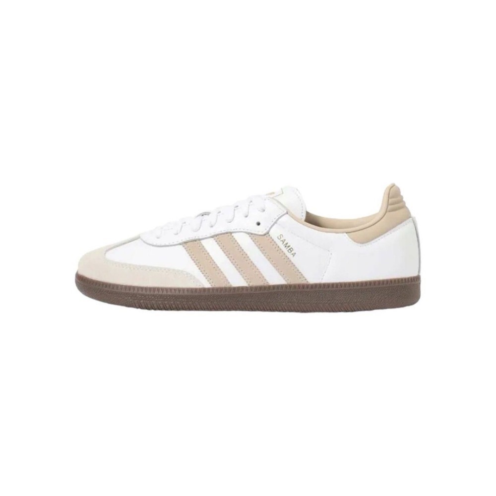 👟adidas Originals SAMBA OG 卡布奇諾/白奶茶/咖啡 /大地色/焦糖底/皮革/麂皮-細節圖5