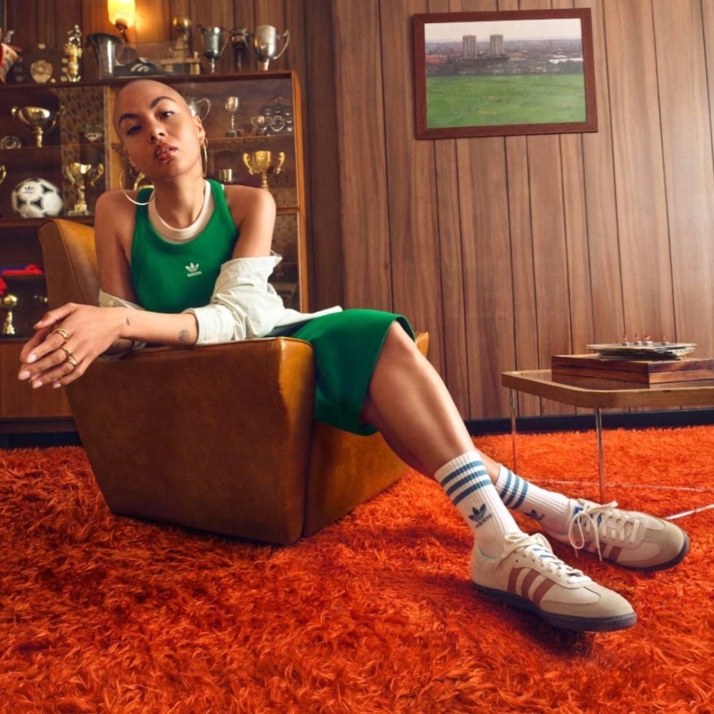 👟adidas Originals SAMBA OG ID2047 粉膚色/乾燥玫瑰色 男女通用款-細節圖3