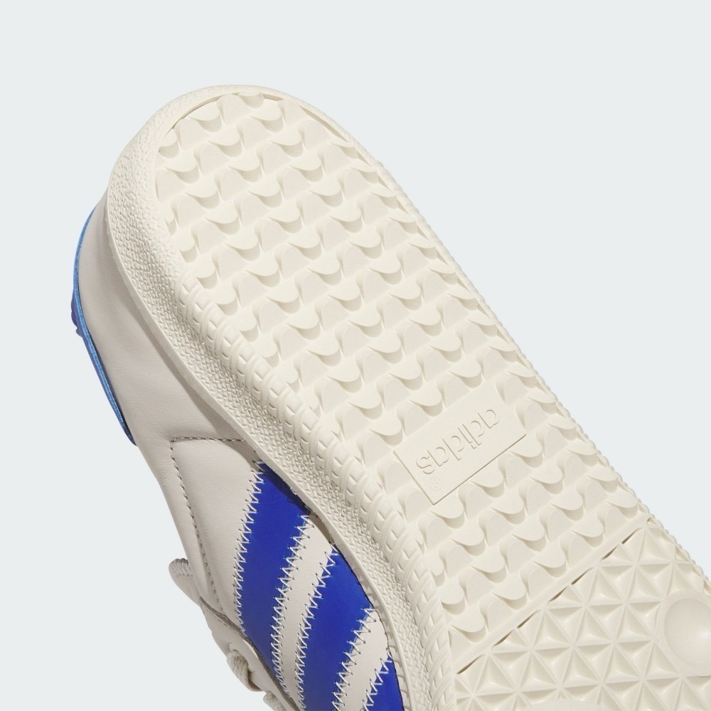 👟adidas * PHARRELL WILLIAMS 聯名款 HUMANRACE SAMBA 藍米白色/藍色/米白色-細節圖8