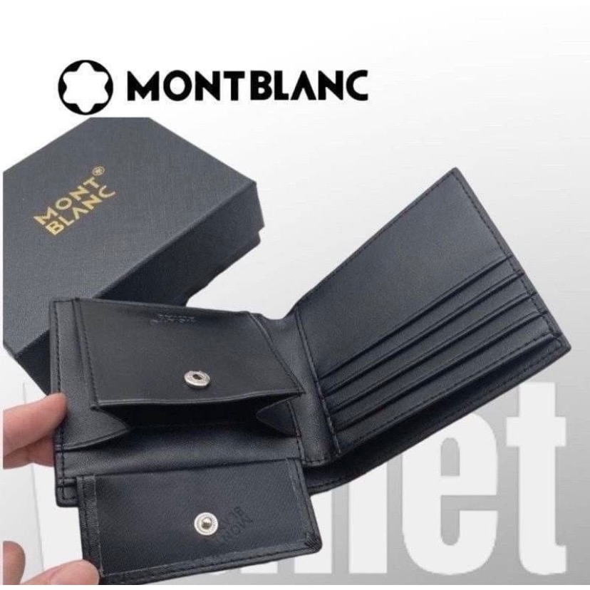 👜Montblanc 萬寶龍 Sartorial匠心系列 牛皮十字紋短夾-細節圖4