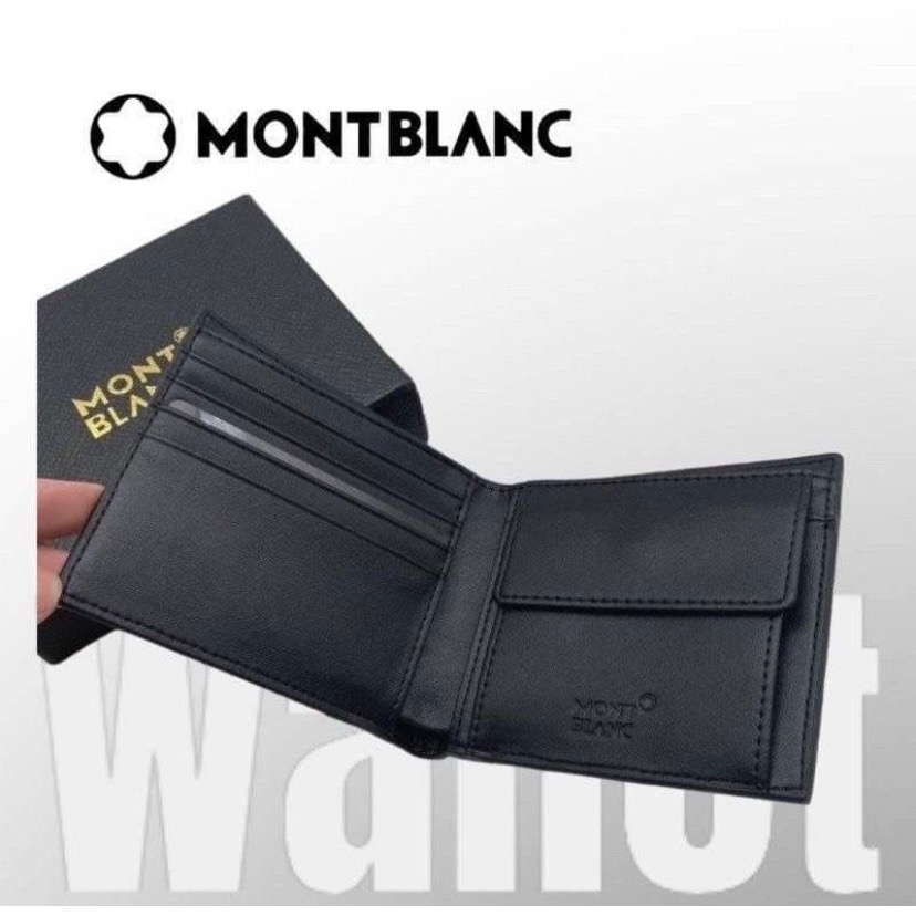 👜Montblanc 萬寶龍 Sartorial匠心系列 牛皮十字紋短夾-細節圖5