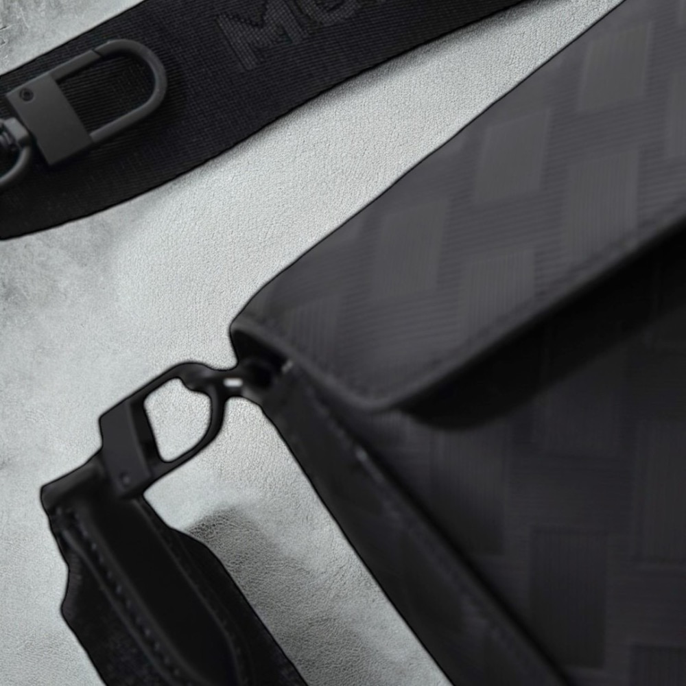 👜MONTBLANC 萬寶龍 EXTREME 風尚系列 3.0 信封包，飾有 M LOCK 4810 鎖扣Black-細節圖5