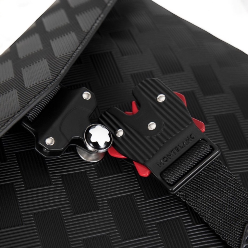 👜MONTBLANC 萬寶龍 EXTREME 風尚系列 3.0 信封包，飾有 M LOCK 4810 鎖扣Black-細節圖6