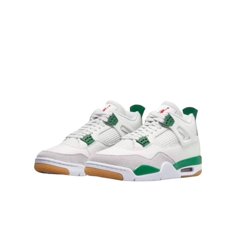 👟Nike SB x Air Jordan 4  “Pine Green” 松樹綠/白綠色 DR5415-103-細節圖9