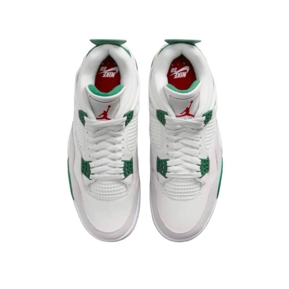 👟Nike SB x Air Jordan 4  “Pine Green” 松樹綠/白綠色 DR5415-103-細節圖10