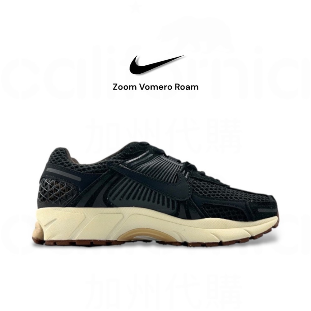 👟NIKE Zoom Vomero 5 Black Sesame黑米棕配色運動鞋｜休閒鞋｜復古｜百搭神鞋｜厚底增高｜情-細節圖2