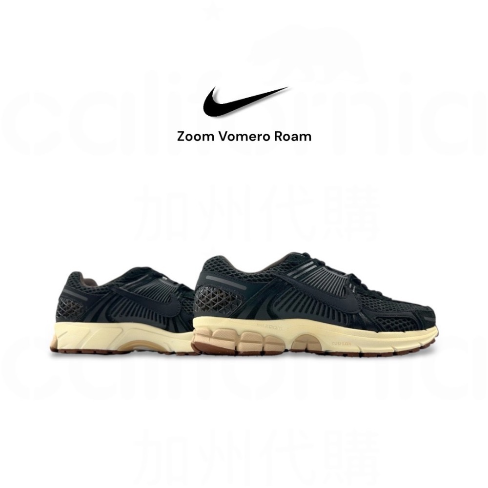 👟NIKE Zoom Vomero 5 Black Sesame黑米棕配色運動鞋｜休閒鞋｜復古｜百搭神鞋｜厚底增高｜情-細節圖4