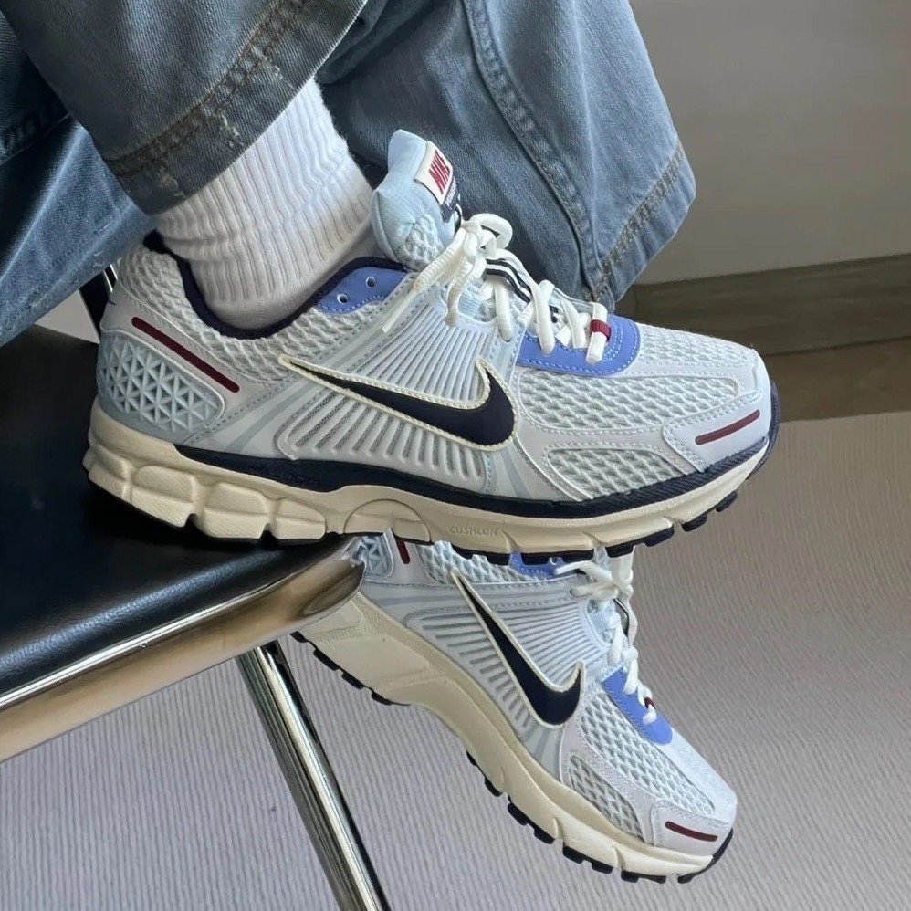 👟NIKE Zoom Vomero 5 薄荷藍黑Y2K 運動鞋｜休閒鞋｜復古｜百搭神鞋｜厚底增高｜情侶款｜男女通用款｜-細節圖9