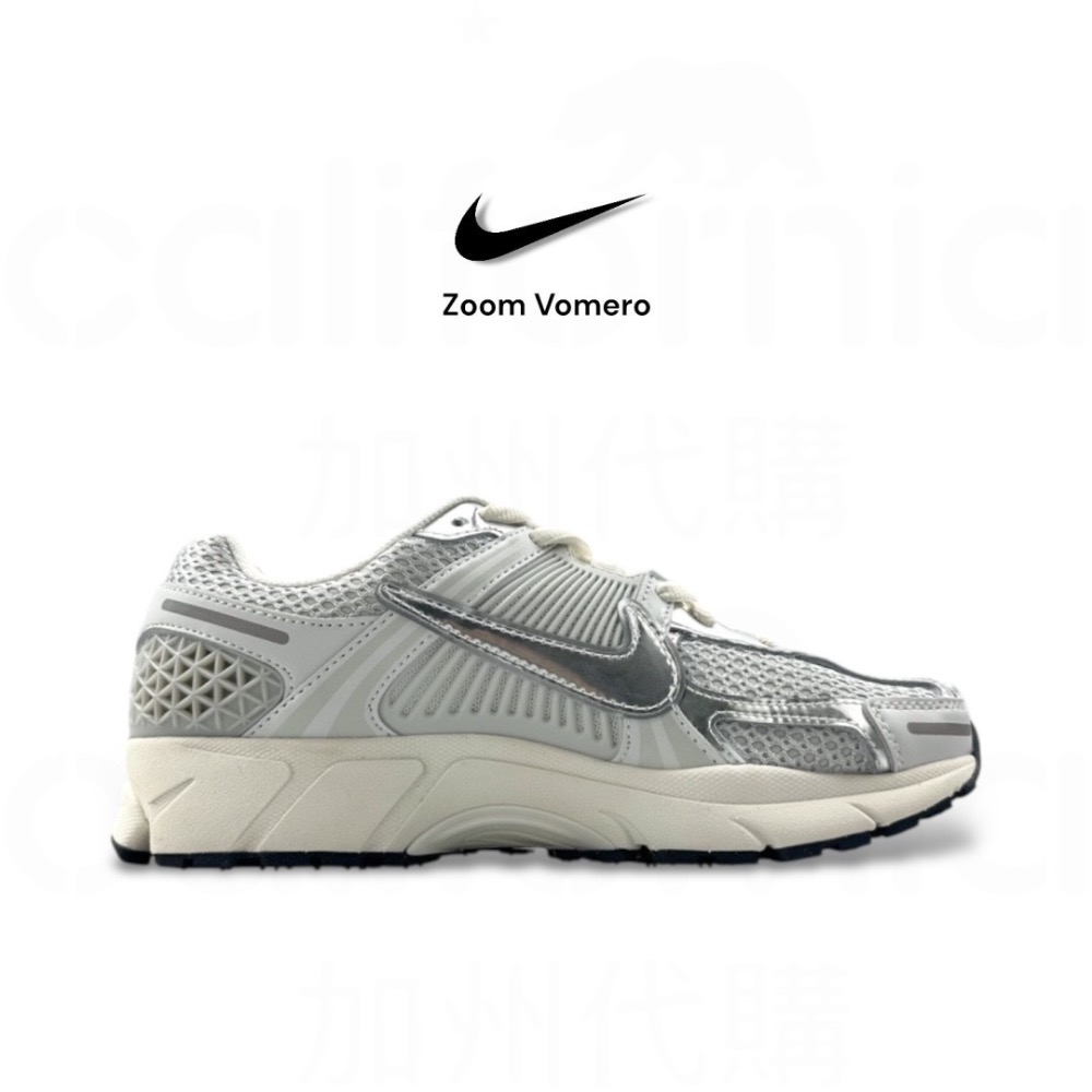 👟NIKE Zoom Vomero 5 Photon Dust and Metallic Silver光子塵埃和金屬銀-細節圖2