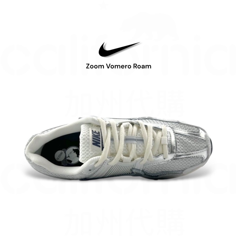 👟NIKE Zoom Vomero 5 Photon Dust and Metallic Silver光子塵埃和金屬銀-細節圖3