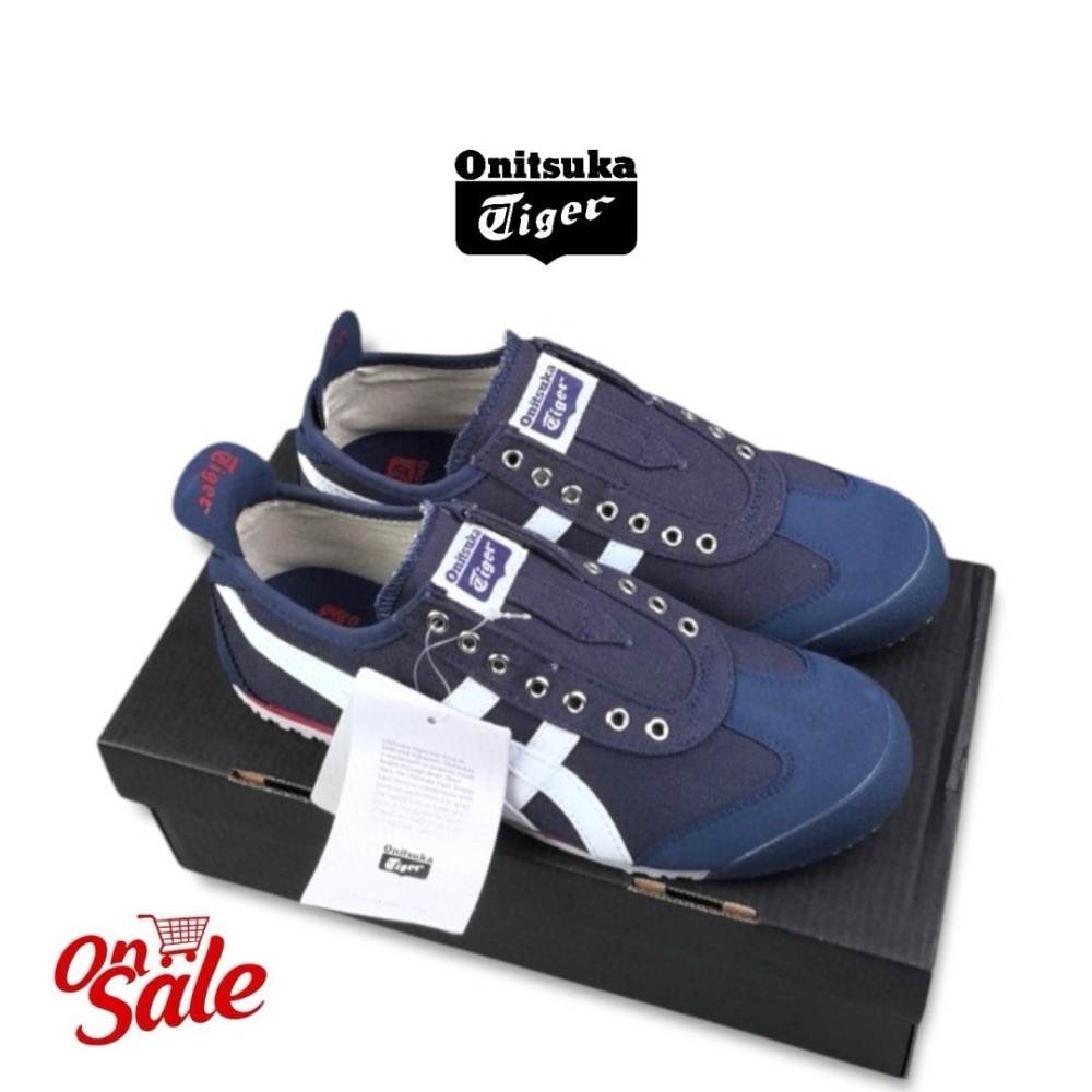 👟Onitsuka Tiger 鬼塚虎彈性無鞋帶一腳穿脫平底鞋/休閒鞋/帆布鞋｜Outlet｜清倉特賣｜過季出清-細節圖6