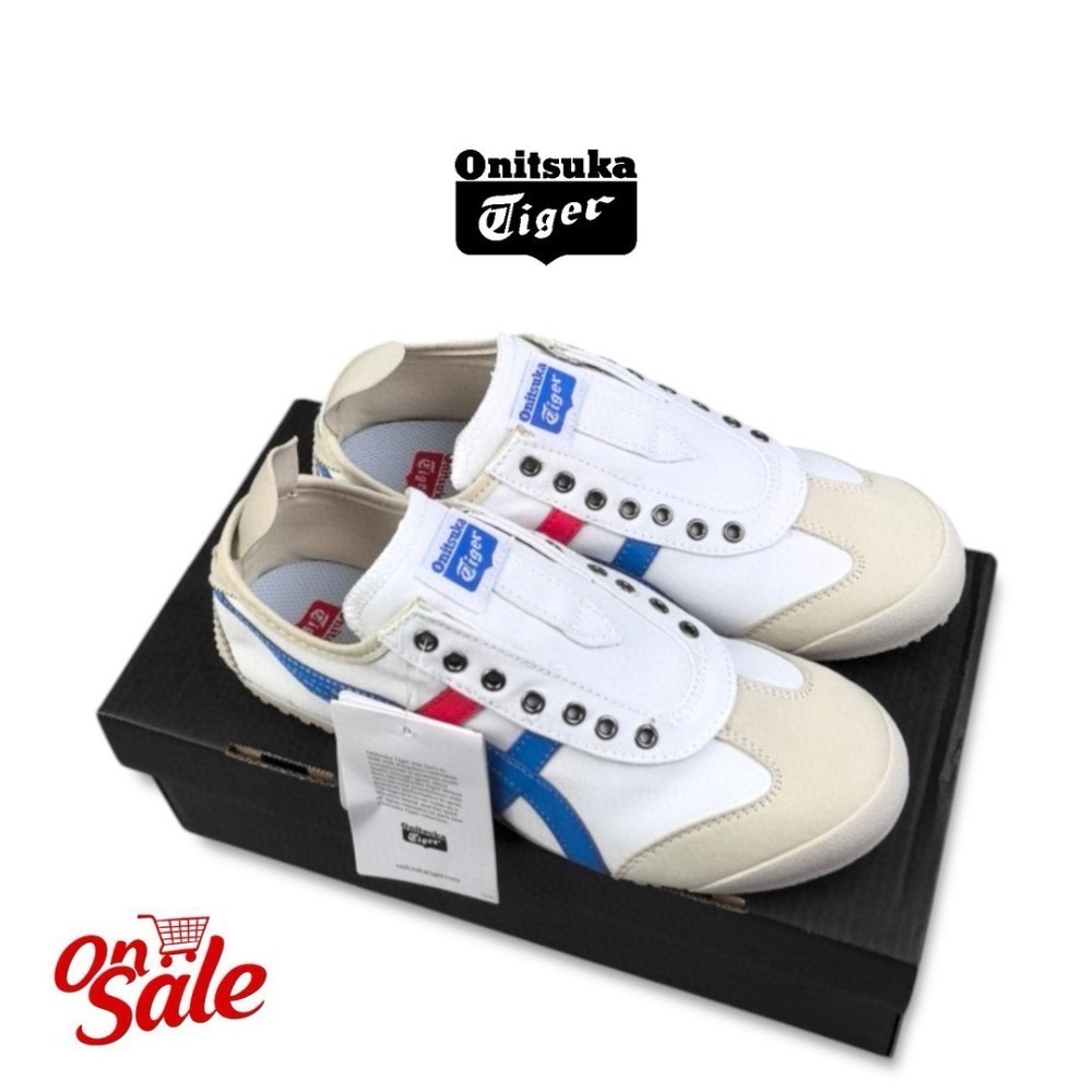 👟Onitsuka Tiger 鬼塚虎彈性無鞋帶一腳穿脫平底鞋/休閒鞋/帆布鞋｜Outlet｜清倉特賣｜過季出清-細節圖7