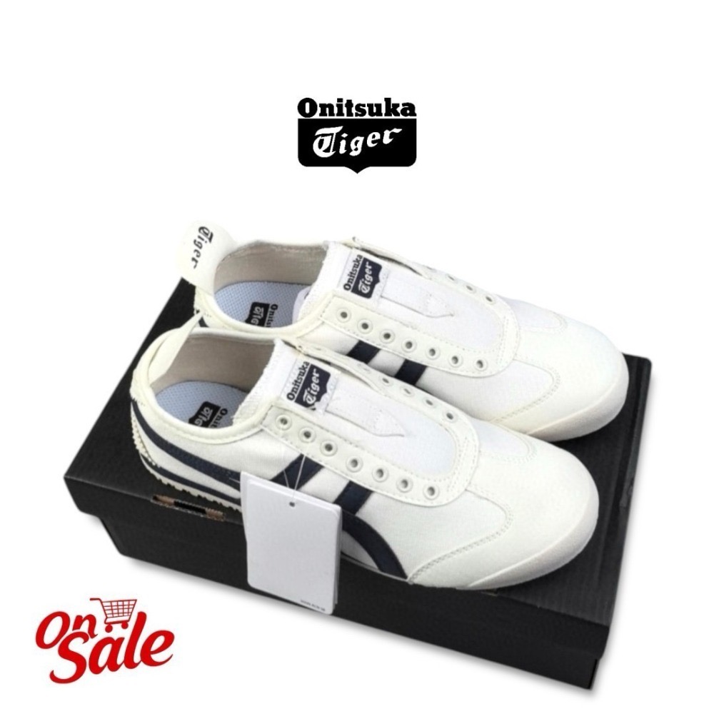 👟Onitsuka Tiger 鬼塚虎彈性無鞋帶一腳穿脫平底鞋/休閒鞋/帆布鞋｜Outlet｜清倉特賣｜過季出清-細節圖8