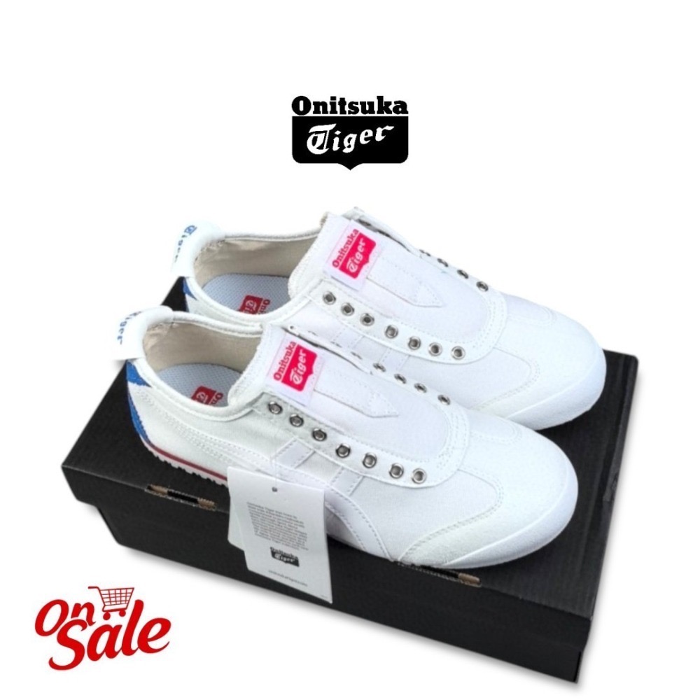 👟Onitsuka Tiger 鬼塚虎彈性無鞋帶一腳穿脫平底鞋/休閒鞋/帆布鞋｜Outlet｜清倉特賣｜過季出清-細節圖9
