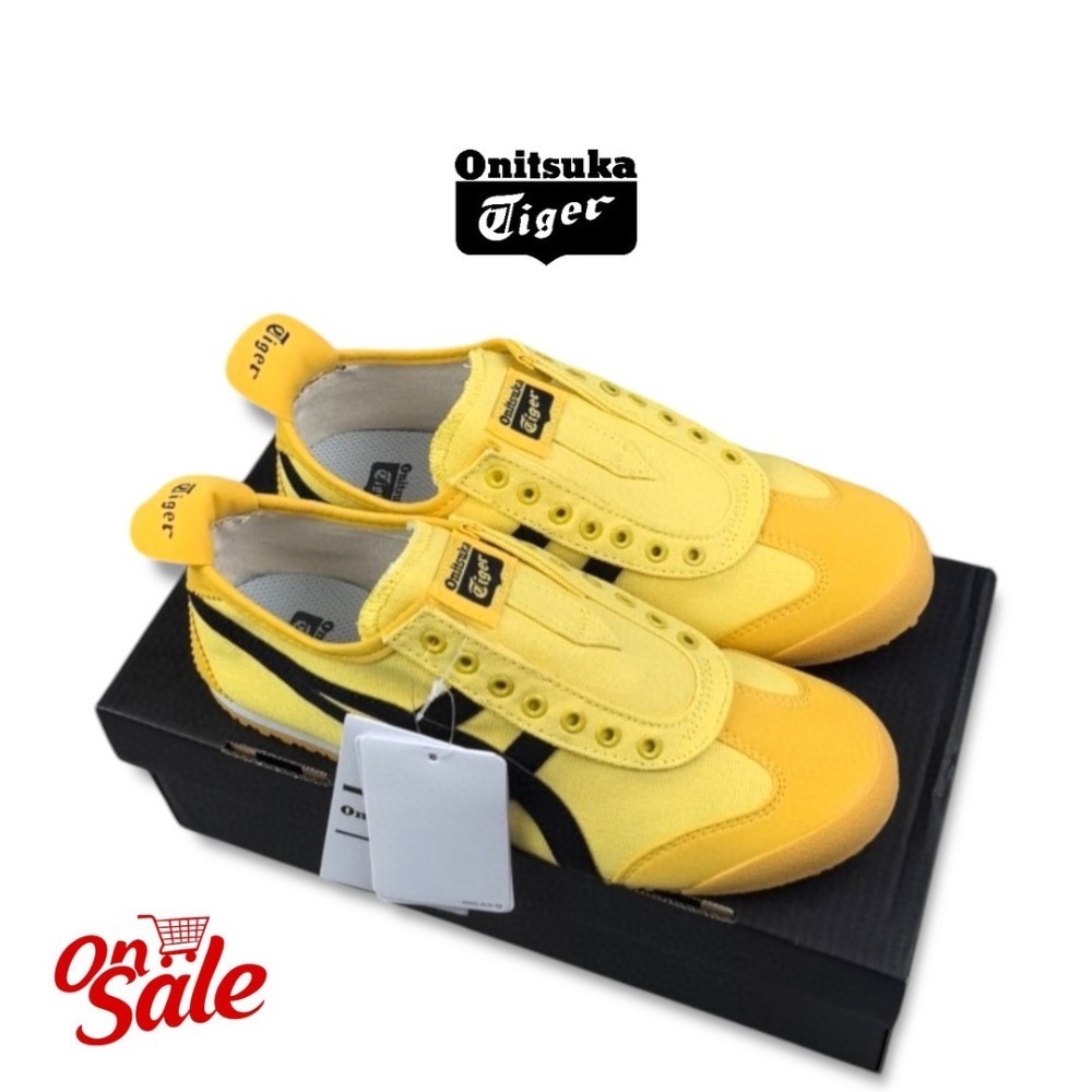 👟Onituska Tiger 鬼塚虎彈性無鞋帶一腳穿脫平底鞋/休閒鞋/帆布鞋｜Outlet｜清倉特賣｜過季出清-細節圖7