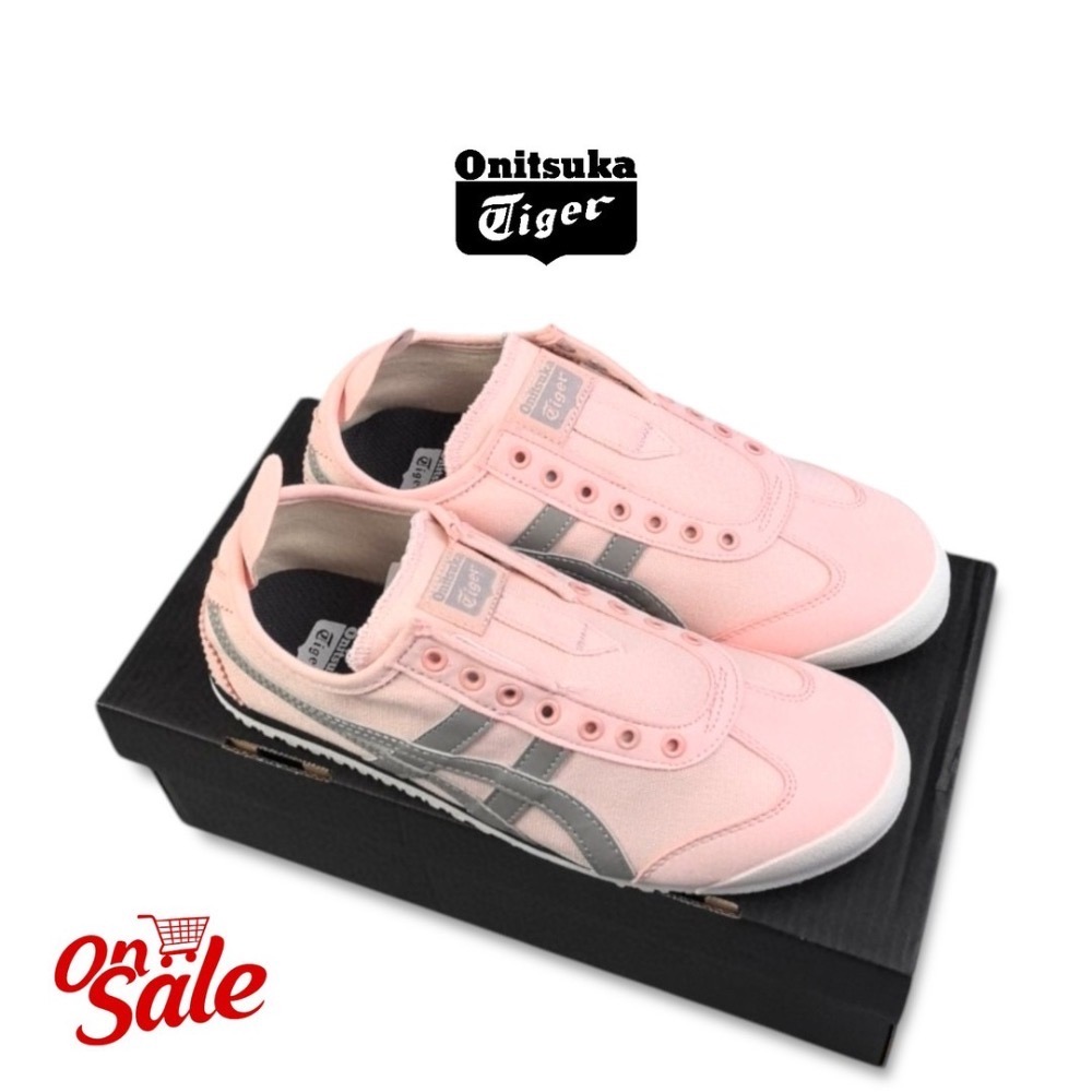 👟Onituska Tiger 鬼塚虎彈性無鞋帶一腳穿脫平底鞋/休閒鞋/帆布鞋｜Outlet｜清倉特賣｜過季出清-細節圖8
