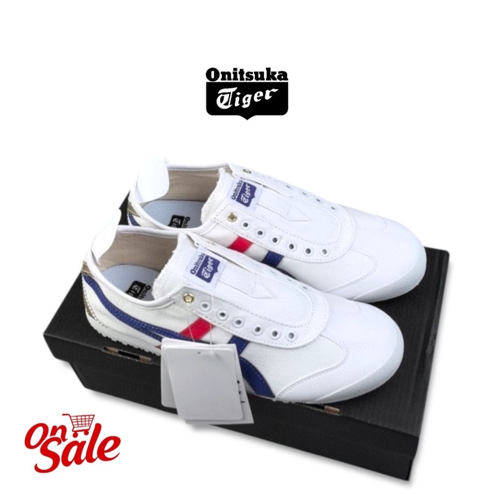 👟Onituska Tiger 鬼塚虎彈性無鞋帶一腳穿脫平底鞋/休閒鞋/帆布鞋｜Outlet｜清倉特賣｜過季出清-細節圖10