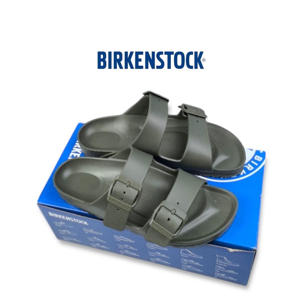 🩴BIRKENSTOCK 勃肯鞋 EVA外穿雙扣平底鞋｜防水｜防滑｜超輕｜沙灘鞋｜情侶款鞋｜涼鞋｜拖鞋-細節圖3