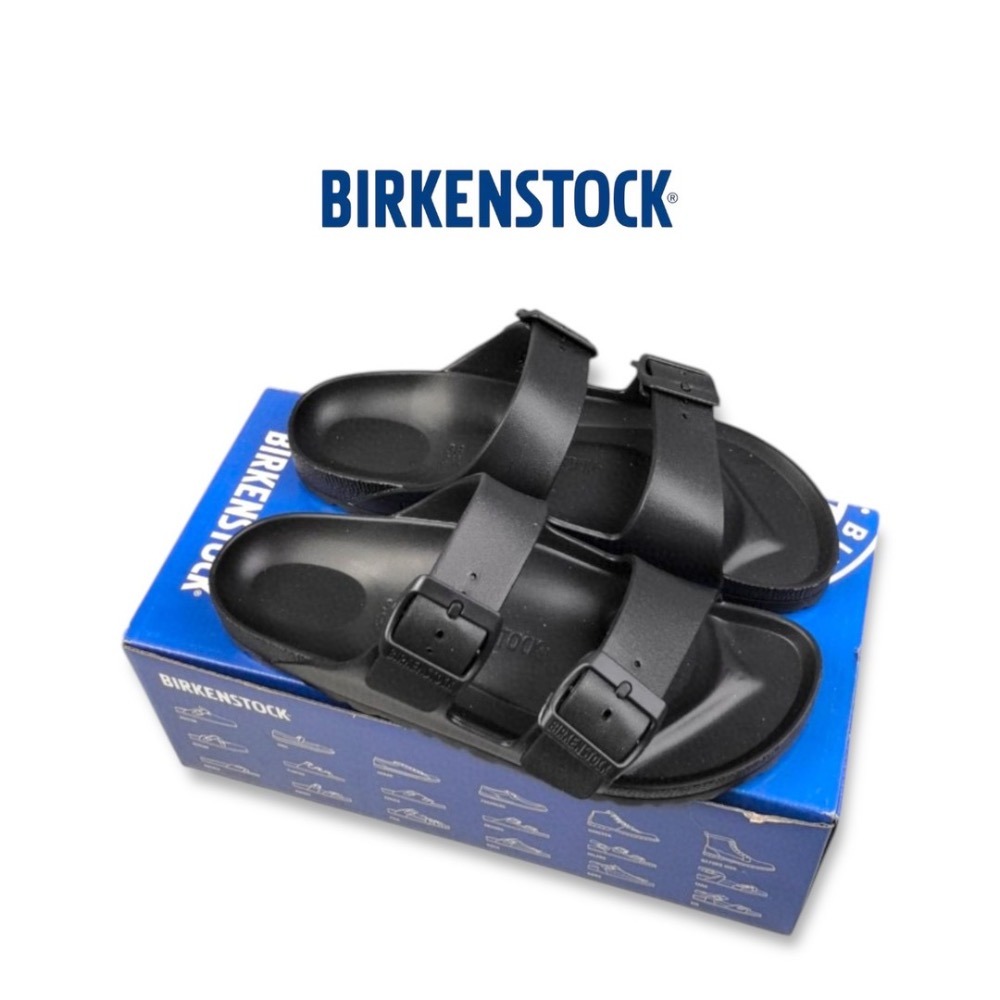 🩴BIRKENSTOCK 勃肯鞋 EVA外穿雙扣平底鞋｜防水｜防滑｜超輕｜沙灘鞋｜情侶款鞋｜涼鞋｜拖鞋-細節圖4