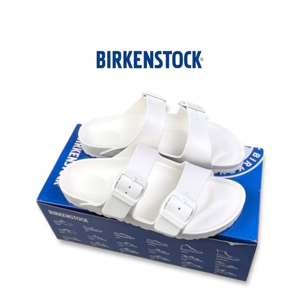 🩴BIRKENSTOCK 勃肯鞋 EVA外穿雙扣平底鞋｜防水｜防滑｜超輕｜沙灘鞋｜情侶款鞋｜涼鞋｜拖鞋-細節圖5