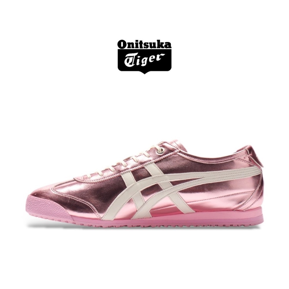 👟Onitsuka Tiger 鬼塚虎MEXICO 66™ SD金屬系列 亮面平底運動鞋｜墨西哥｜德訓鞋｜平底鞋-細節圖2