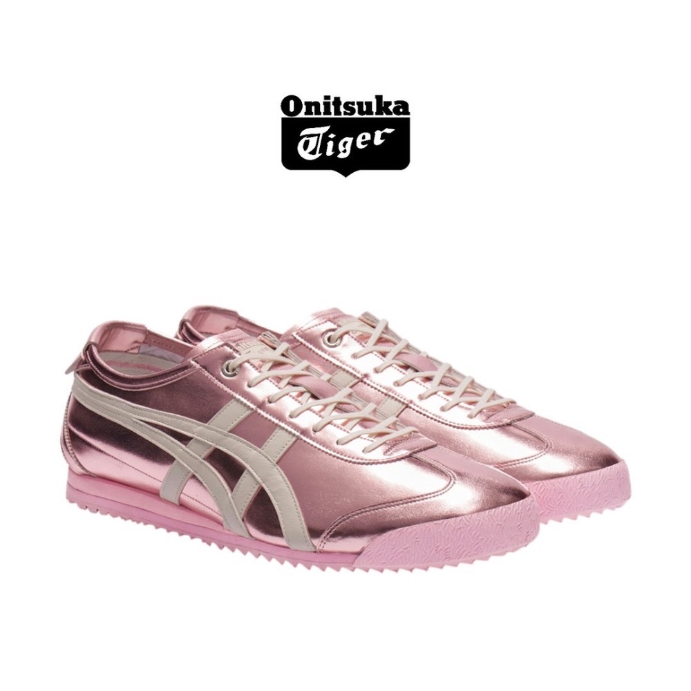 👟Onitsuka Tiger 鬼塚虎MEXICO 66™ SD金屬系列 亮面平底運動鞋｜墨西哥｜德訓鞋｜平底鞋-細節圖3