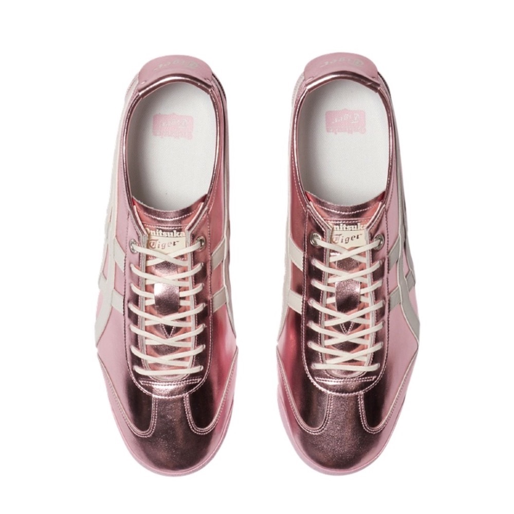 👟Onitsuka Tiger 鬼塚虎MEXICO 66™ SD金屬系列 亮面平底運動鞋｜墨西哥｜德訓鞋｜平底鞋-細節圖4