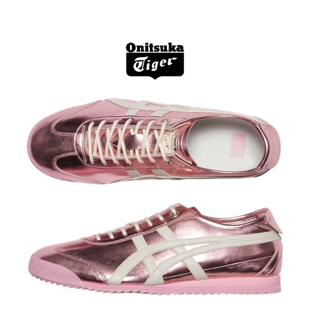👟Onitsuka Tiger 鬼塚虎MEXICO 66™ SD金屬系列 亮面平底運動鞋｜墨西哥｜德訓鞋｜平底鞋-細節圖7