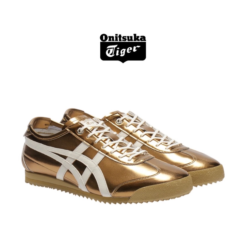 👟Onitsuka Tiger 鬼塚虎MEXICO 66™ SD金屬系列 亮面平底運動鞋｜墨西哥｜德訓鞋｜平底鞋-細節圖3