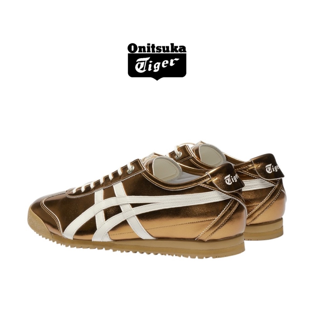👟Onitsuka Tiger 鬼塚虎MEXICO 66™ SD金屬系列 亮面平底運動鞋｜墨西哥｜德訓鞋｜平底鞋-細節圖4