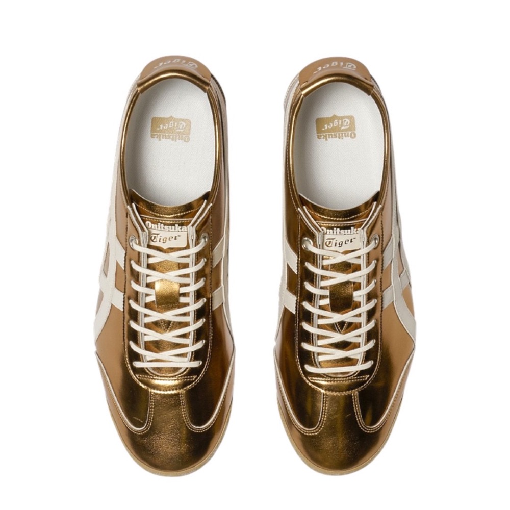 👟Onitsuka Tiger 鬼塚虎MEXICO 66™ SD金屬系列 亮面平底運動鞋｜墨西哥｜德訓鞋｜平底鞋-細節圖6