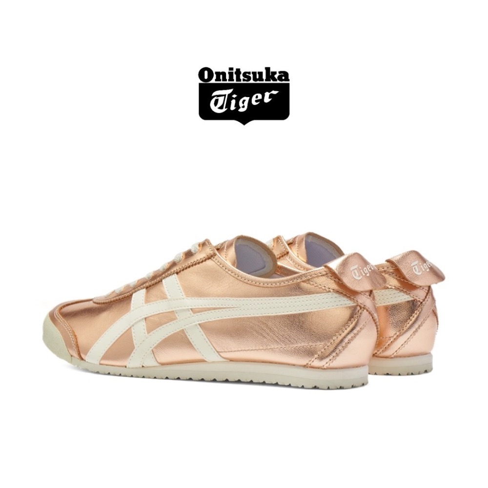 👟Onitsuka Tiger 鬼塚虎MEXICO 66™ 金屬系列 亮面平底運動鞋｜墨西哥｜德訓鞋｜平底鞋｜休閒鞋-細節圖4