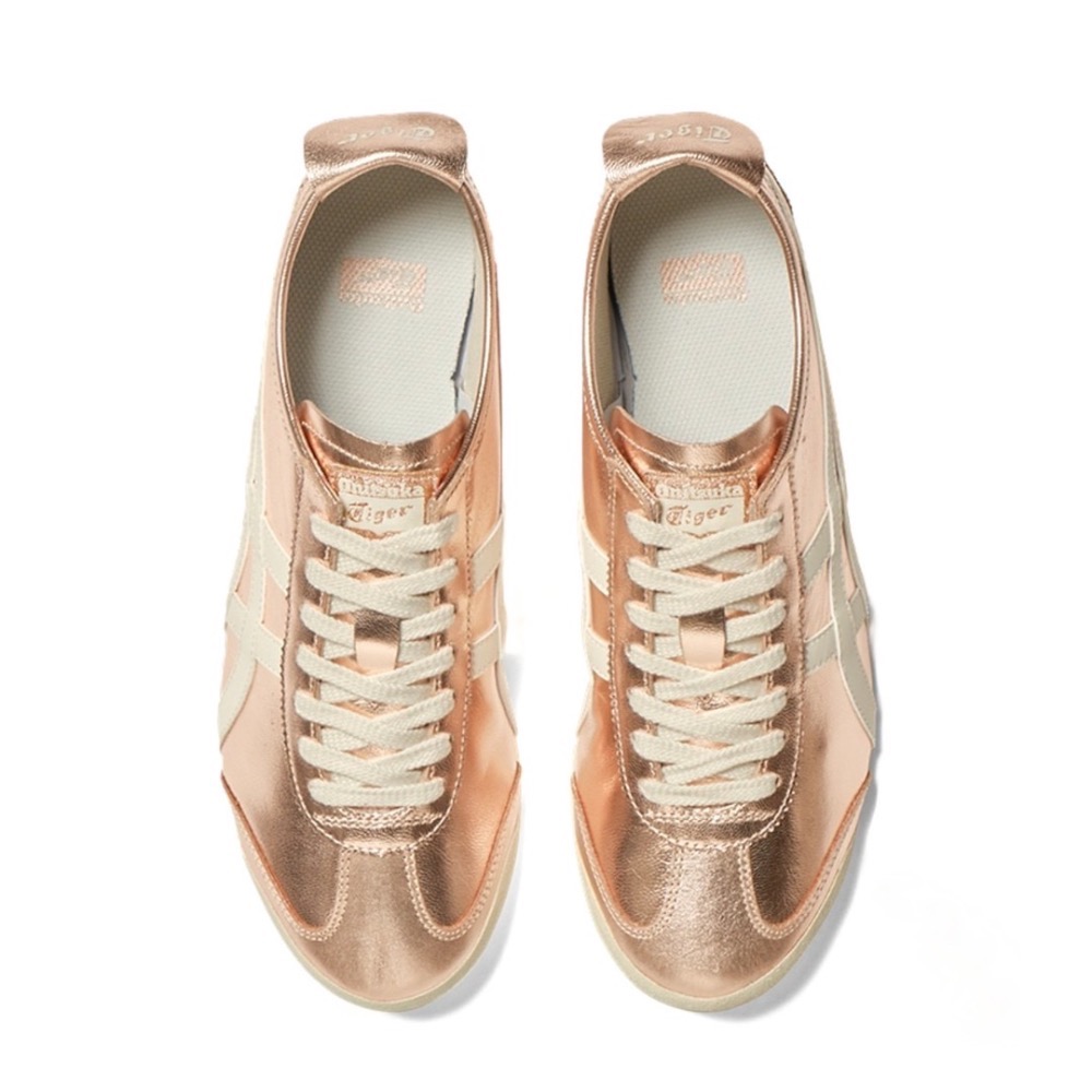 👟Onitsuka Tiger 鬼塚虎MEXICO 66™ 金屬系列 亮面平底運動鞋｜墨西哥｜德訓鞋｜平底鞋｜休閒鞋-細節圖6