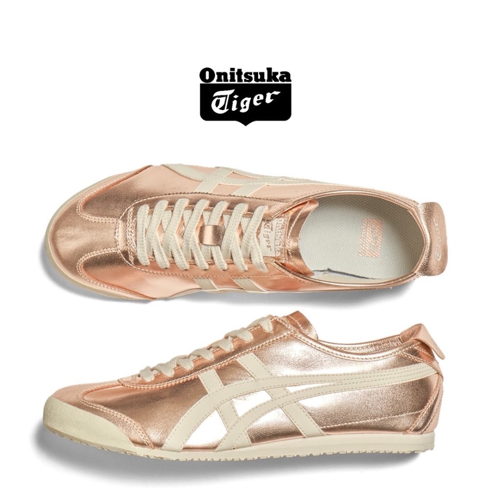 👟Onitsuka Tiger 鬼塚虎MEXICO 66™ 金屬系列 亮面平底運動鞋｜墨西哥｜德訓鞋｜平底鞋｜休閒鞋-細節圖8