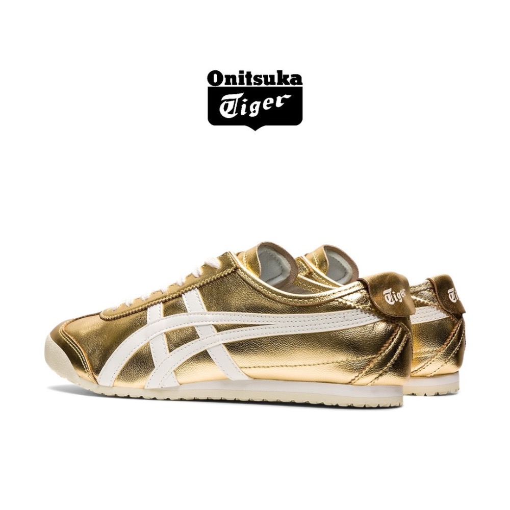 👟Onitsuka Tiger 鬼塚虎MEXICO 66™ 金屬系列 亮面平底運動鞋｜墨西哥｜德訓鞋｜平底鞋｜休閒鞋-細節圖4