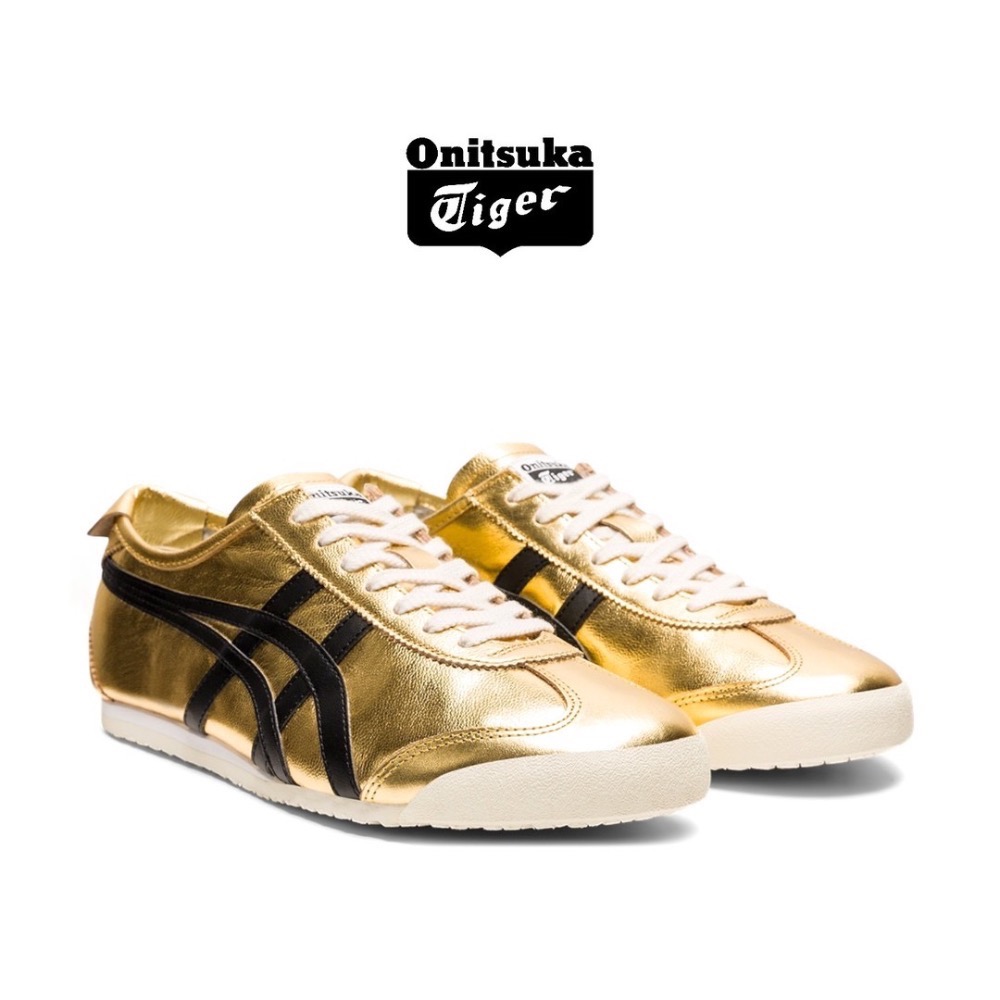 👟Onitsuka Tiger 鬼塚虎MEXICO 66™ 金屬系列 亮面平底運動鞋｜墨西哥｜德訓鞋｜平底鞋｜休閒鞋-細節圖3
