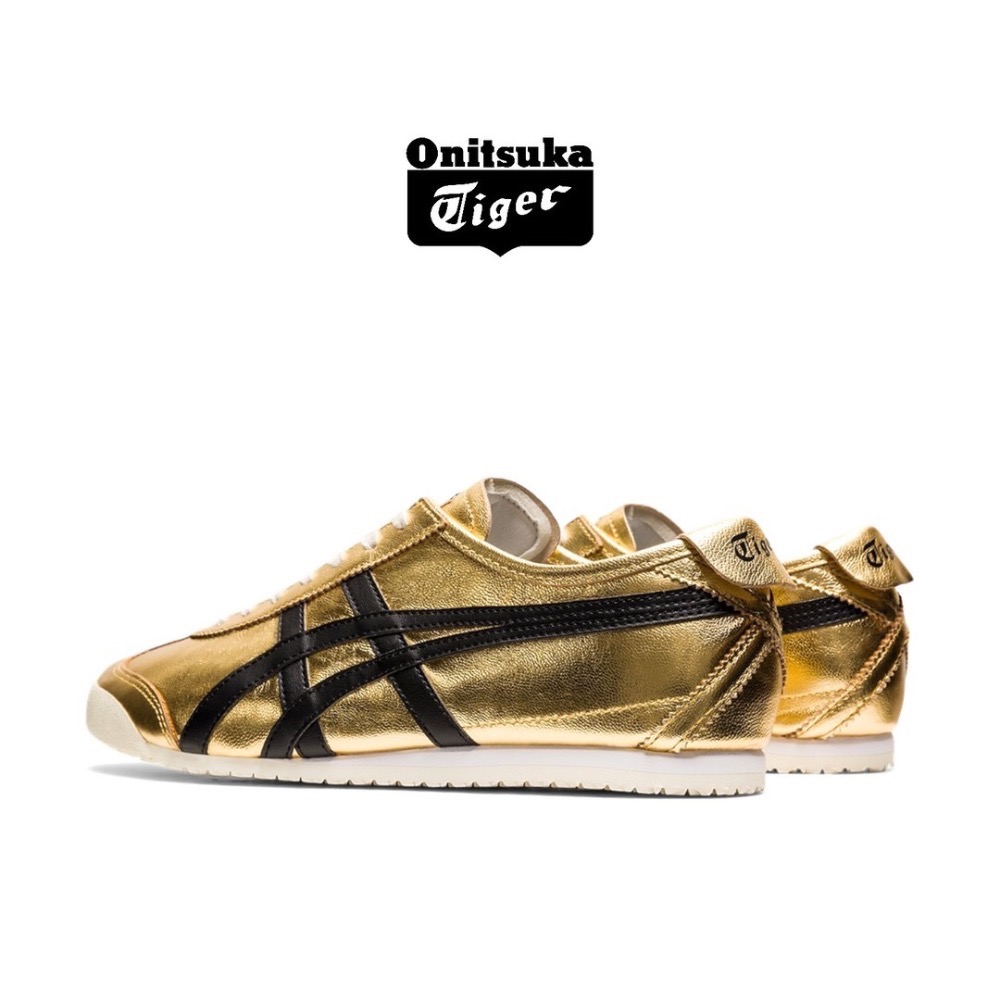 👟Onitsuka Tiger 鬼塚虎MEXICO 66™ 金屬系列 亮面平底運動鞋｜墨西哥｜德訓鞋｜平底鞋｜休閒鞋-細節圖4