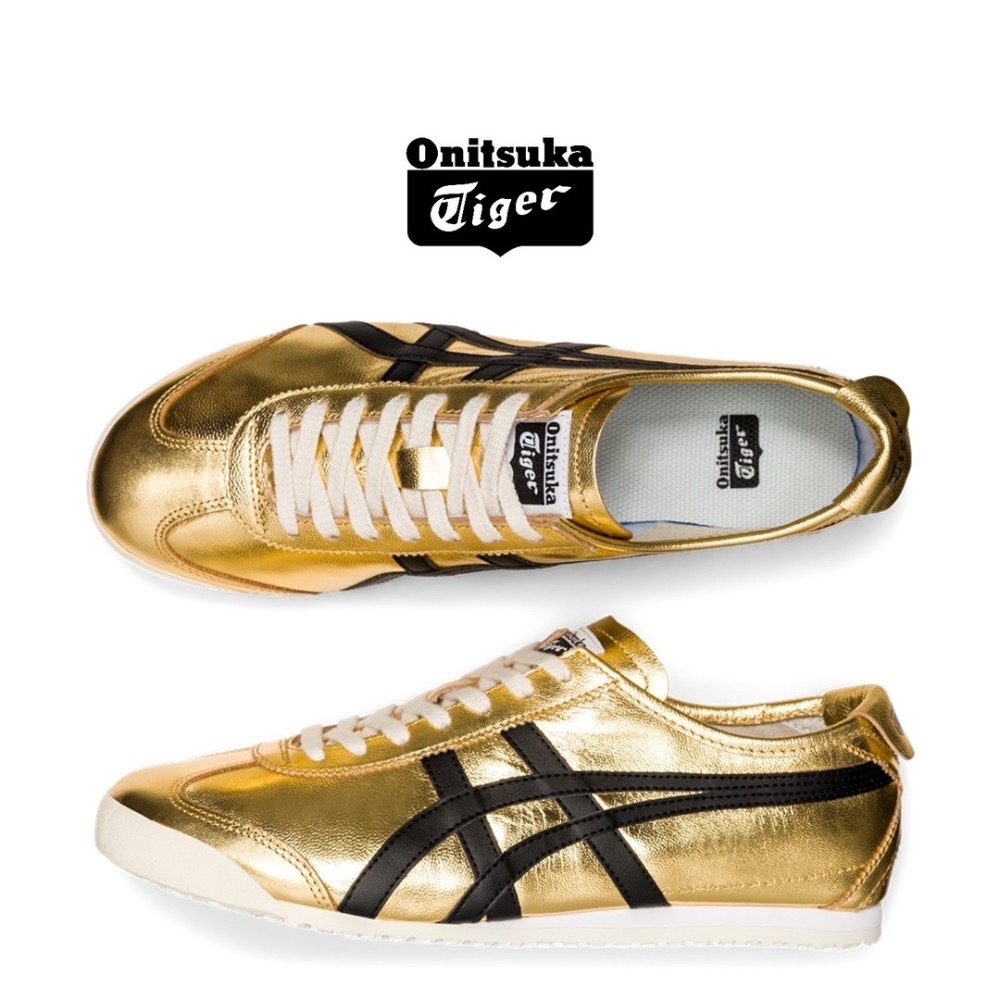 👟Onitsuka Tiger 鬼塚虎MEXICO 66™ 金屬系列 亮面平底運動鞋｜墨西哥｜德訓鞋｜平底鞋｜休閒鞋-細節圖8