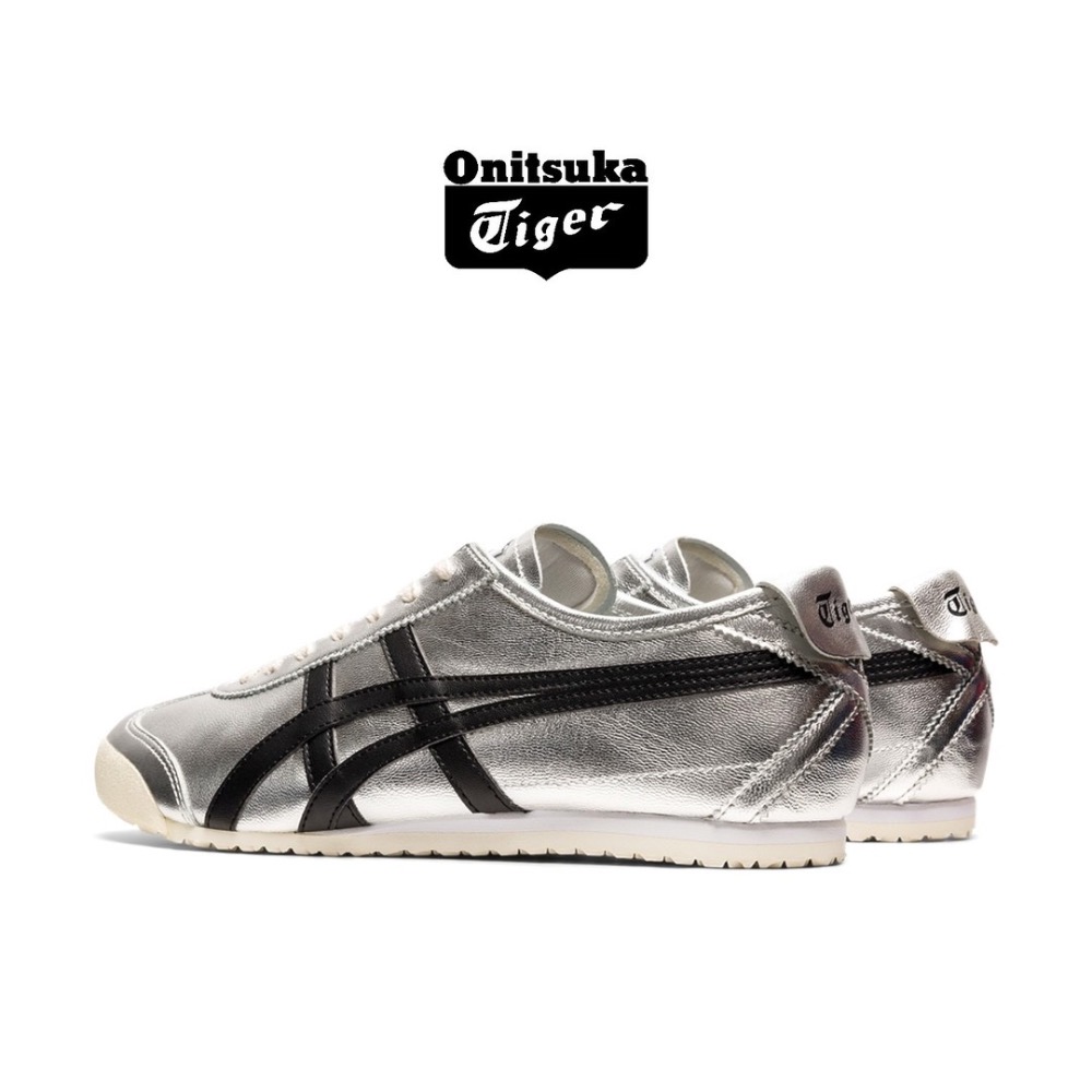 👟Onitsuka Tiger 鬼塚虎MEXICO 66™ 金屬系列 亮面平底運動鞋｜墨西哥｜德訓鞋｜平底鞋｜休閒鞋-細節圖4