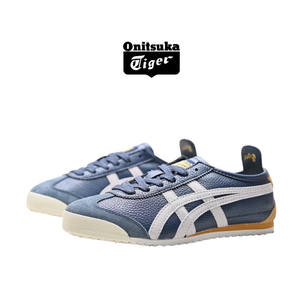 👟Onitsuka Tiger 鬼塚虎MEXICO 66™ Deluxe 皮革紋平底運動鞋｜墨西哥｜德訓鞋｜平底鞋-細節圖3