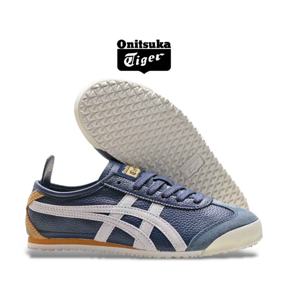👟Onitsuka Tiger 鬼塚虎MEXICO 66™ Deluxe 皮革紋平底運動鞋｜墨西哥｜德訓鞋｜平底鞋-細節圖4