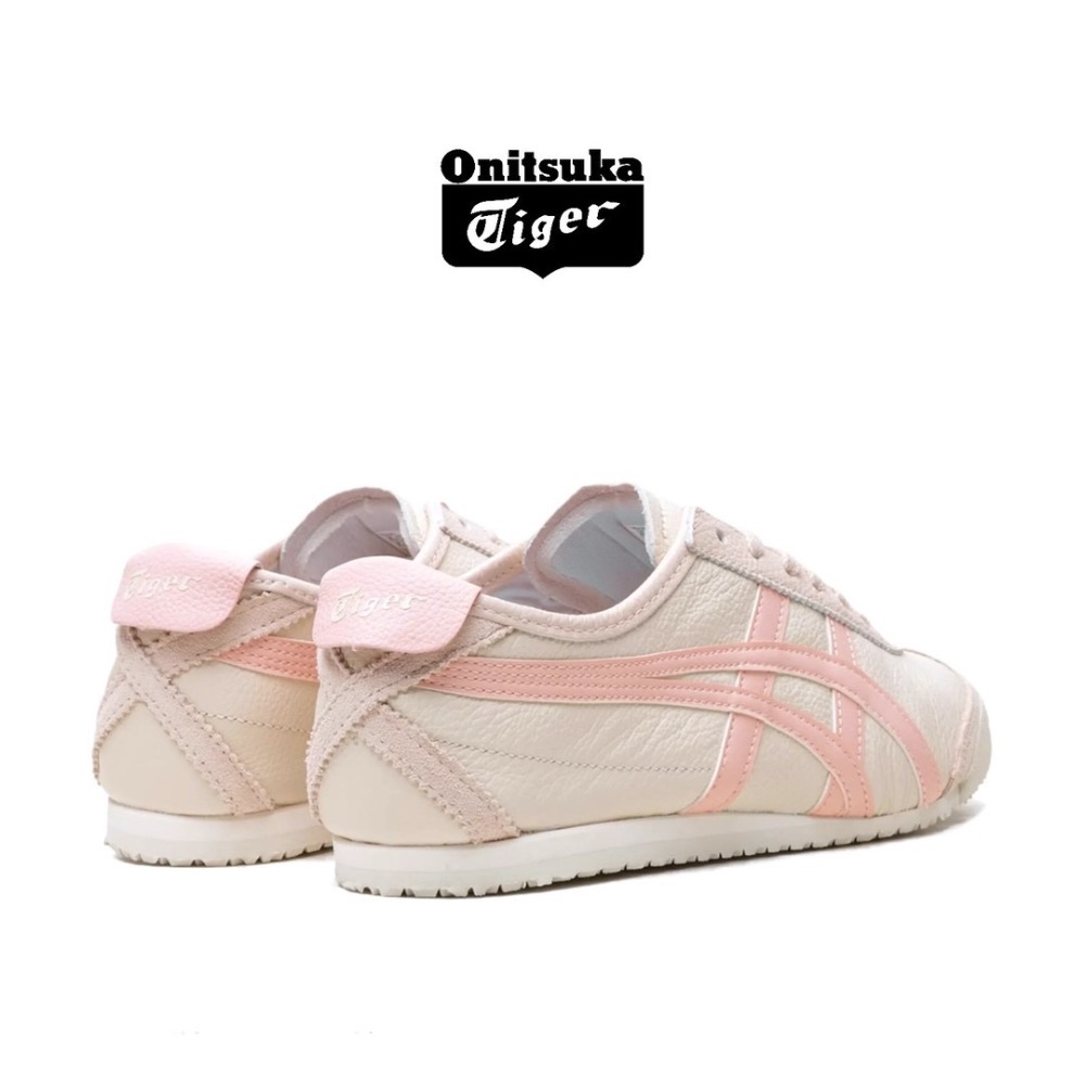 👟Onitsuka Tiger 鬼塚虎MEXICO 66™ OATMEAL/GINGER PEACH 燕麥/薑桃色平底-細節圖3