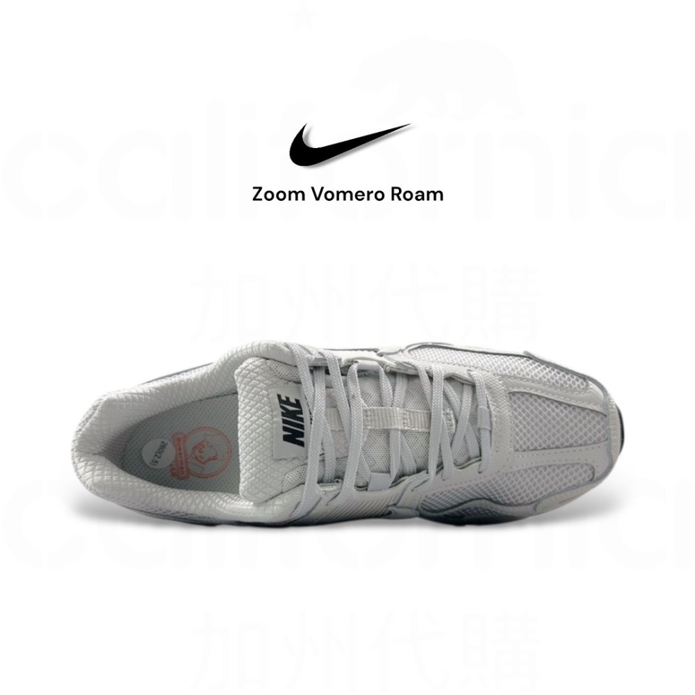 👟NIKE Zoom Vomero 5 Vast Grey蒼茫灰｜骨白｜運動鞋｜休閒鞋｜復古｜百搭神鞋｜厚底增高-細節圖3
