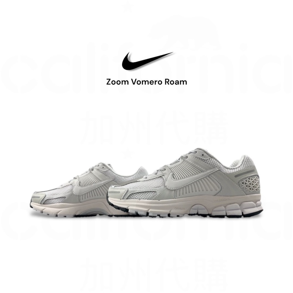 👟NIKE Zoom Vomero 5 Vast Grey蒼茫灰｜骨白｜運動鞋｜休閒鞋｜復古｜百搭神鞋｜厚底增高-細節圖5