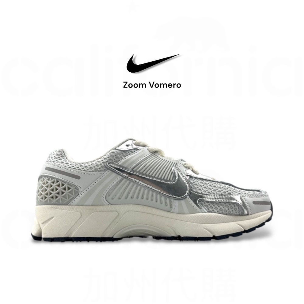 👟NIKE Zoom Vomero 5 Photon Dust and Metallic Silver光子塵埃和金屬銀-細節圖4