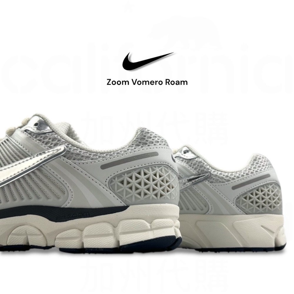 👟NIKE Zoom Vomero 5 Photon Dust and Metallic Silver光子塵埃和金屬銀-細節圖9