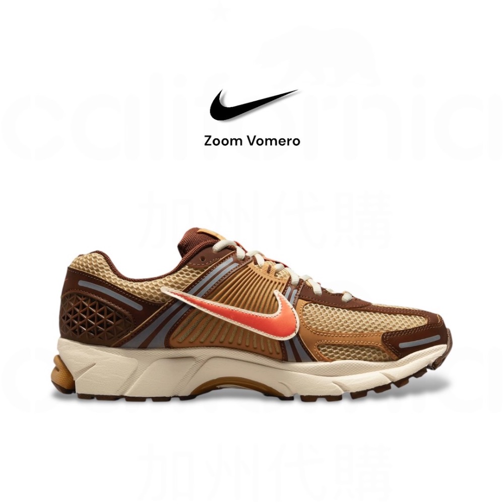 👟NIKE Zoom Vomero 5 Wheat Grass and Cacao Wow小麥草和可可哇｜可可色｜棕橘-細節圖2