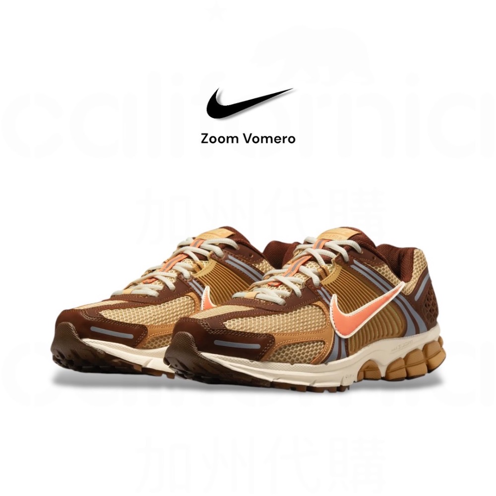 👟NIKE Zoom Vomero 5 Wheat Grass and Cacao Wow小麥草和可可哇｜可可色｜棕橘-細節圖6