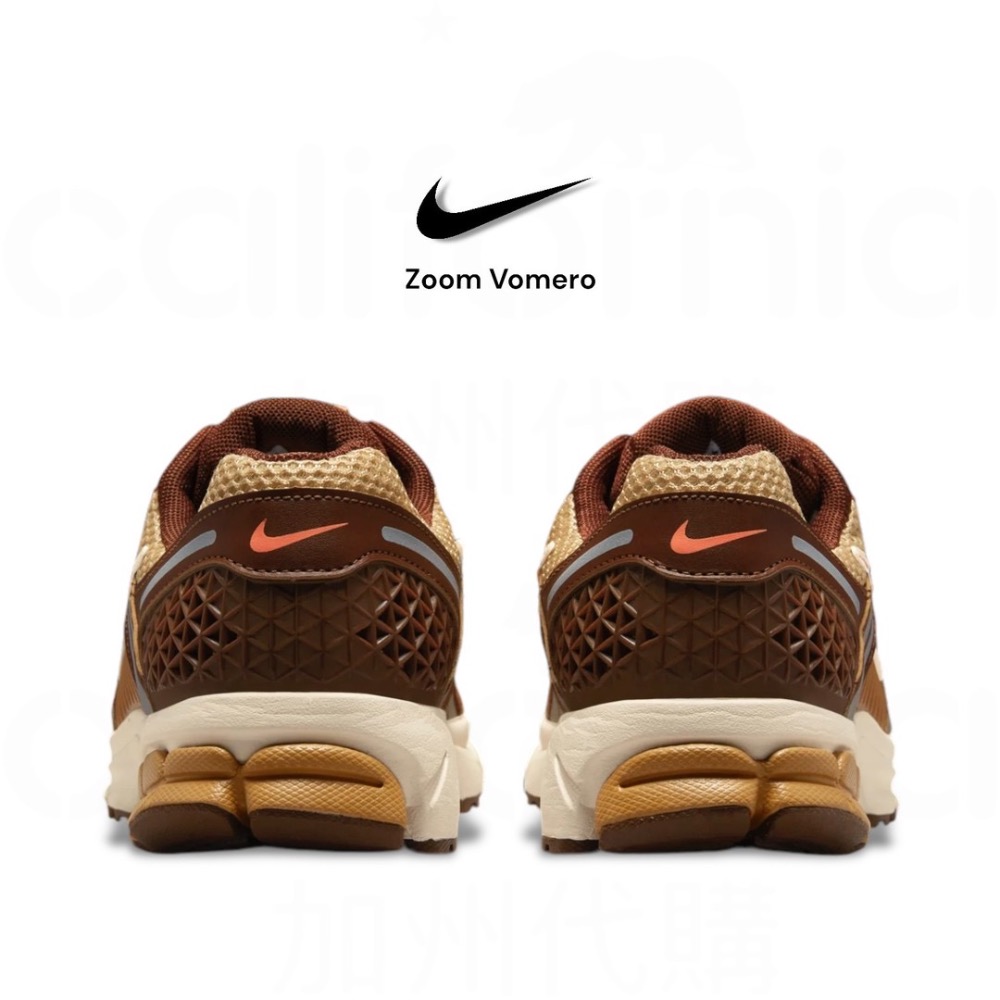 👟NIKE Zoom Vomero 5 Wheat Grass and Cacao Wow小麥草和可可哇｜可可色｜棕橘-細節圖7