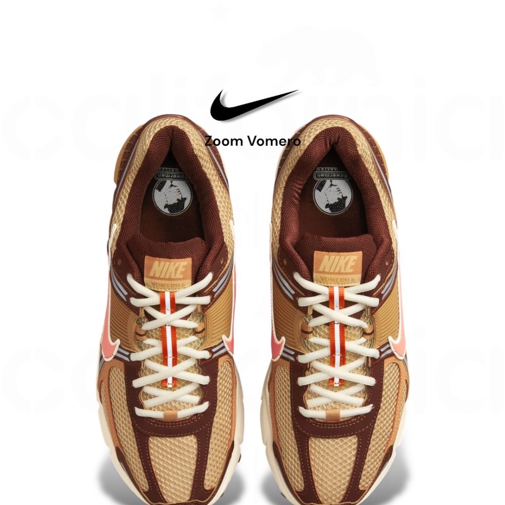 👟NIKE Zoom Vomero 5 Wheat Grass and Cacao Wow小麥草和可可哇｜可可色｜棕橘-細節圖8